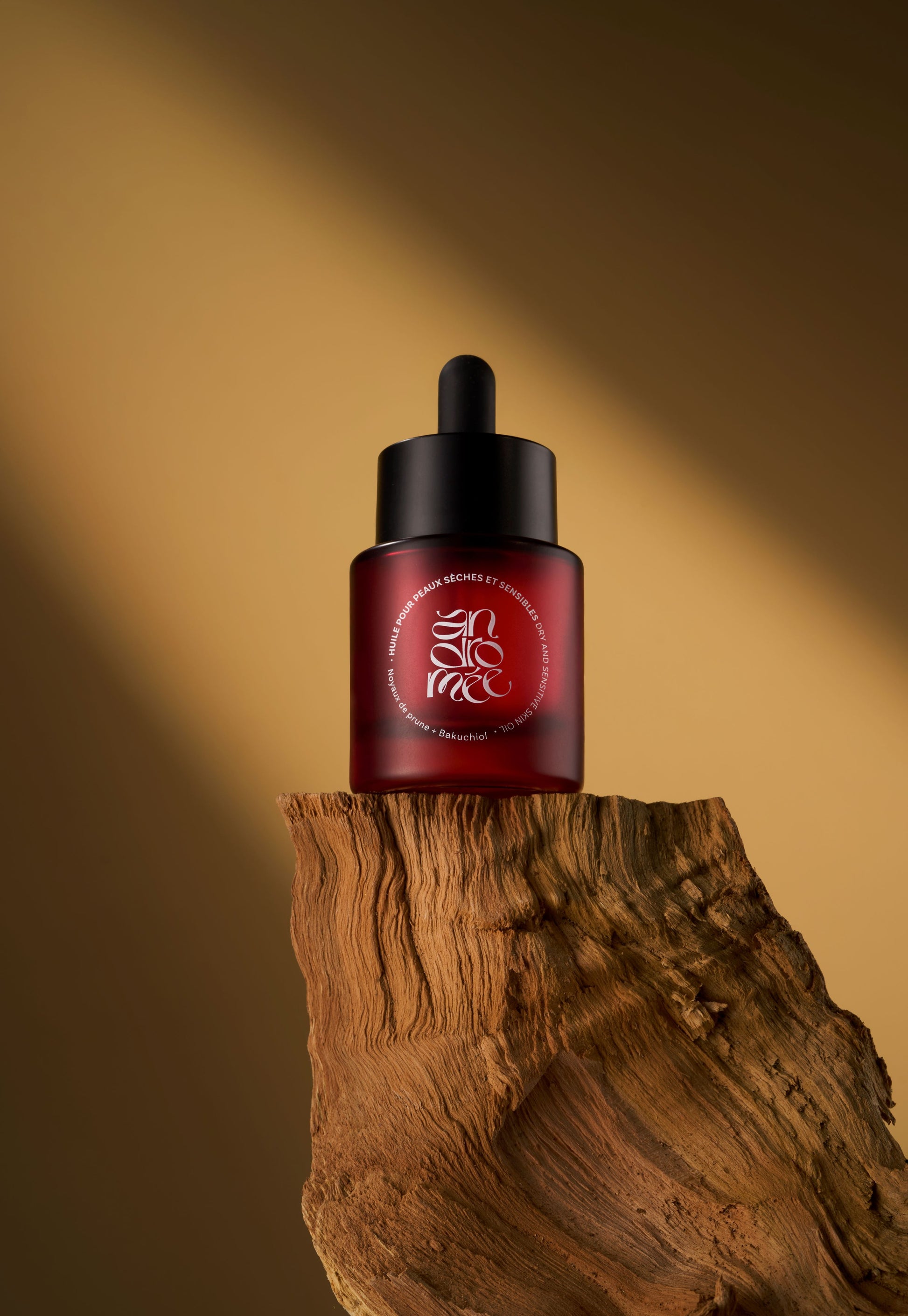 Huile pour peaux sèches et sensibles - Prune + Bakuchiol - 30ml