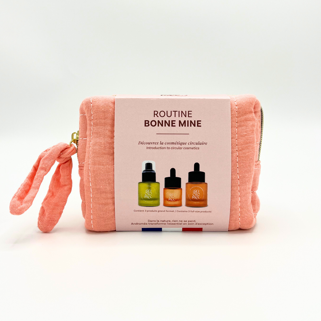 Routine visage Bonne mine | Contient 3 produits full size