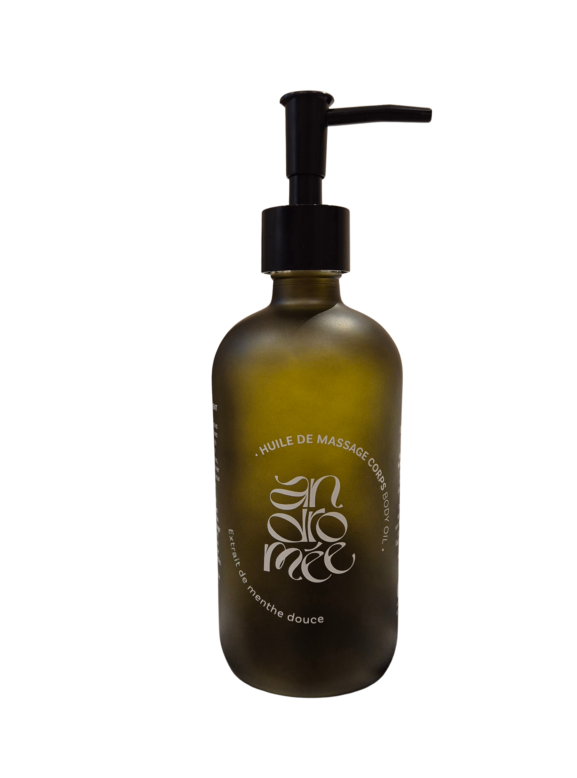 Huile de massage corps à la menthe douce "nanah" - 500ml