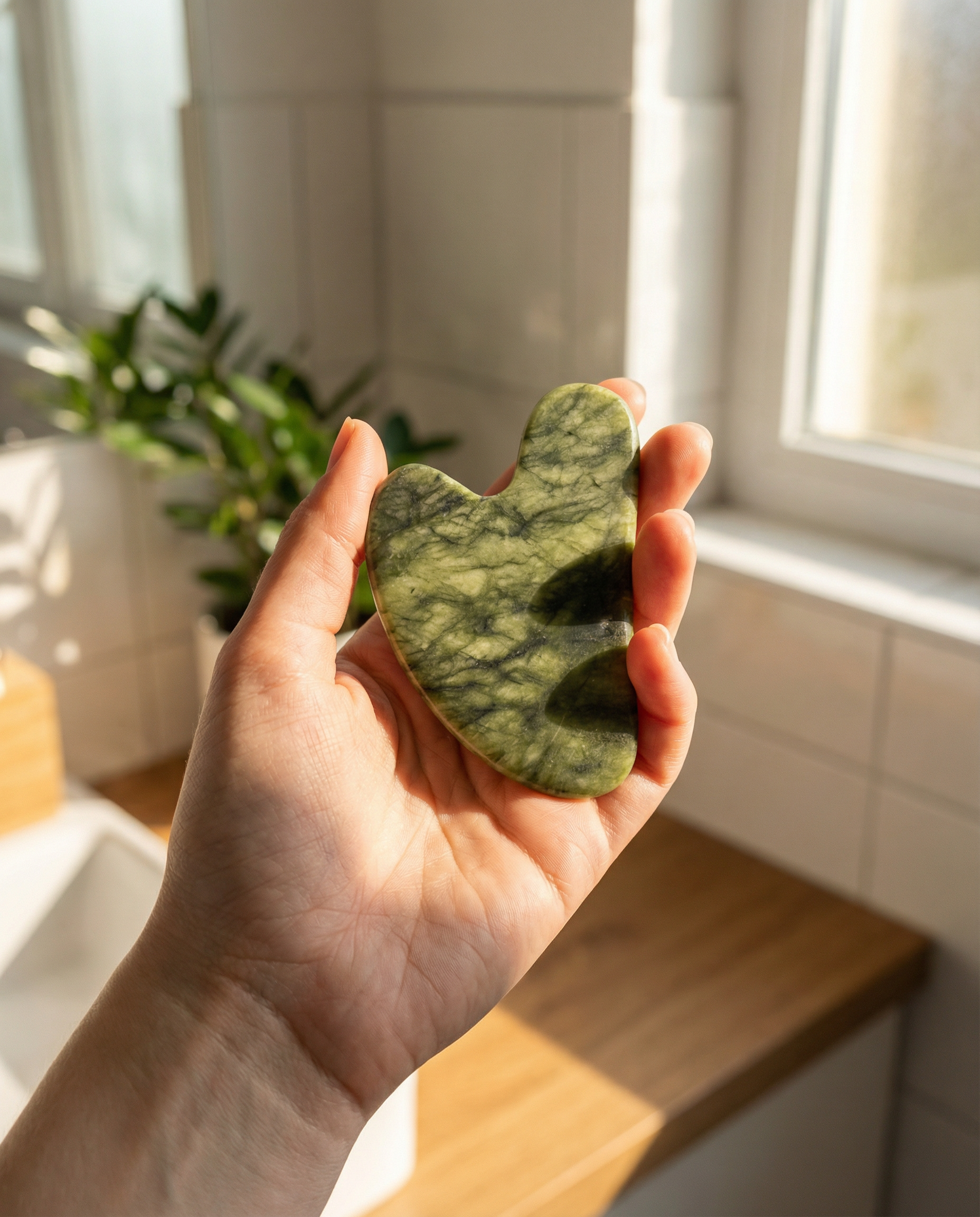 Gua sha + Huile peaux sèches - Prune + Bakuchiol