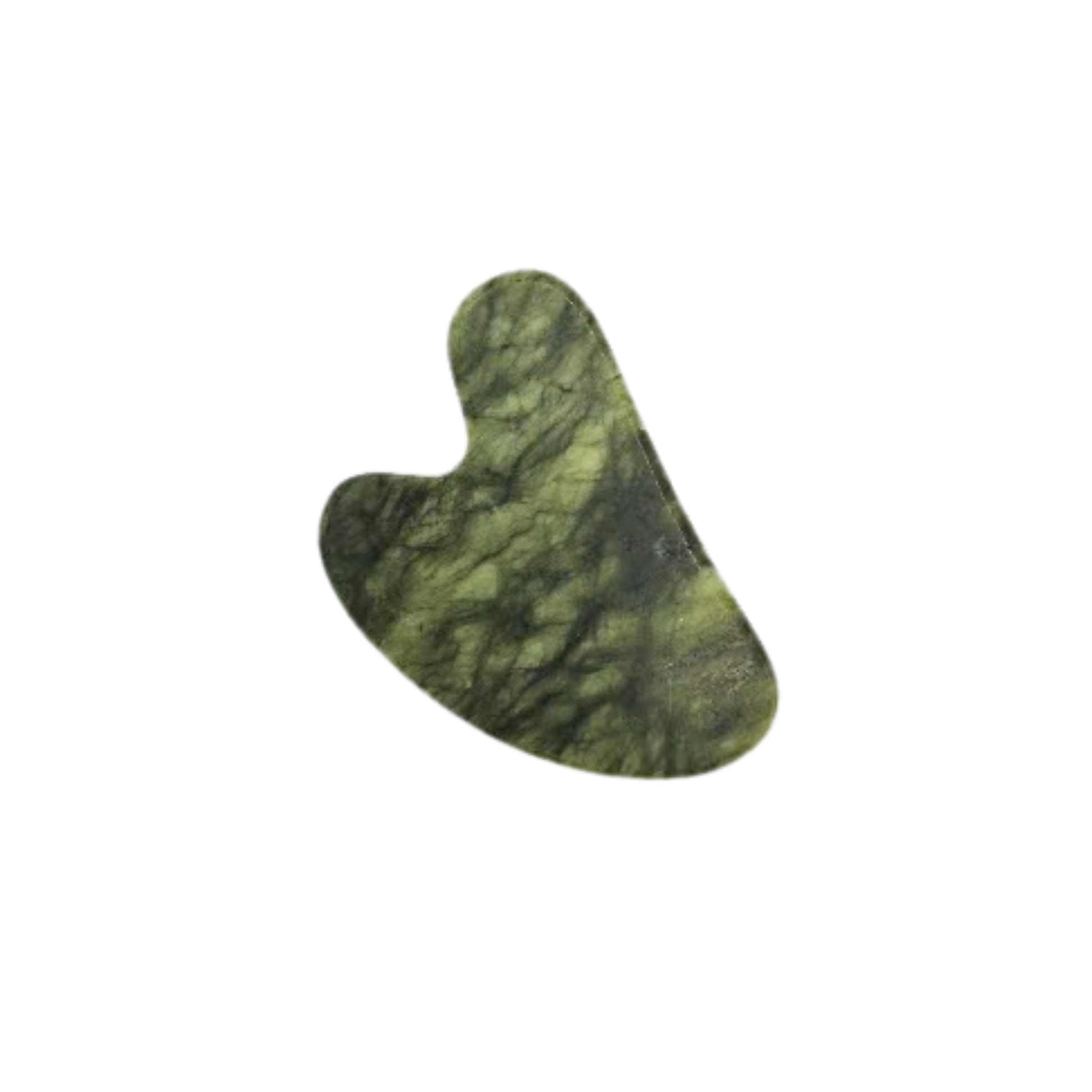 Gua sha en pierre de serpentine