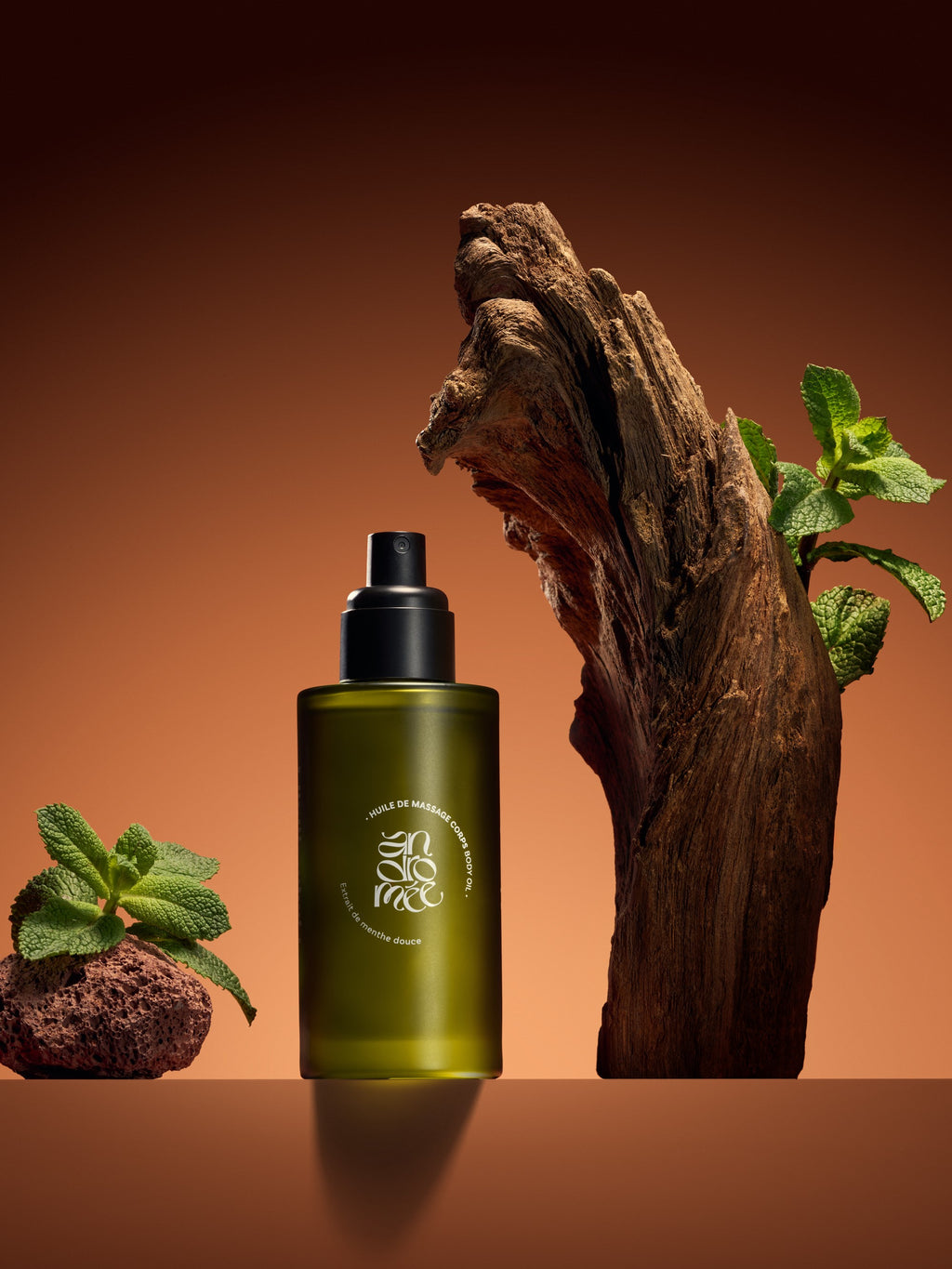 Huile de massage pour le corps - Menthe douce "nanah" - 100ml