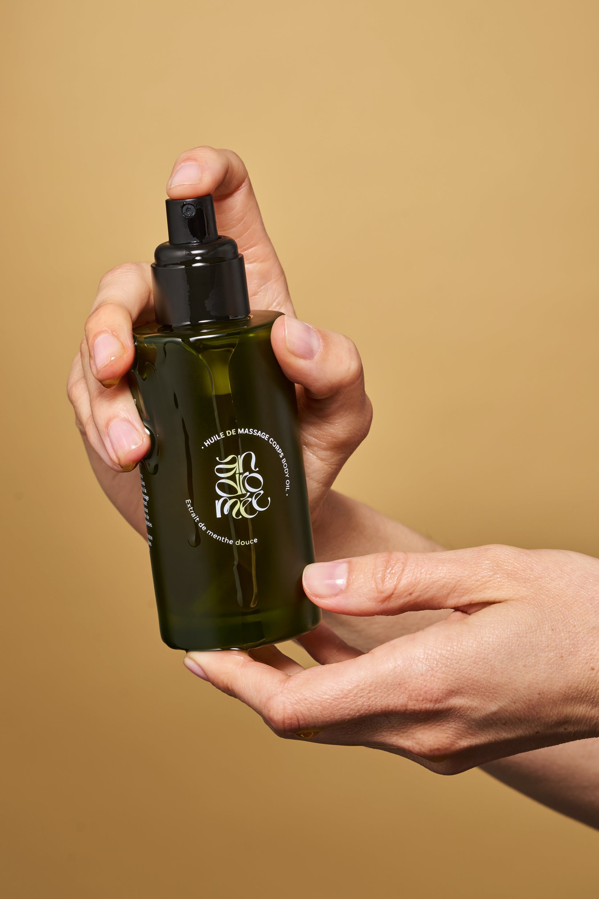 Huile de massage pour le corps - Menthe douce "nanah" - 100ml