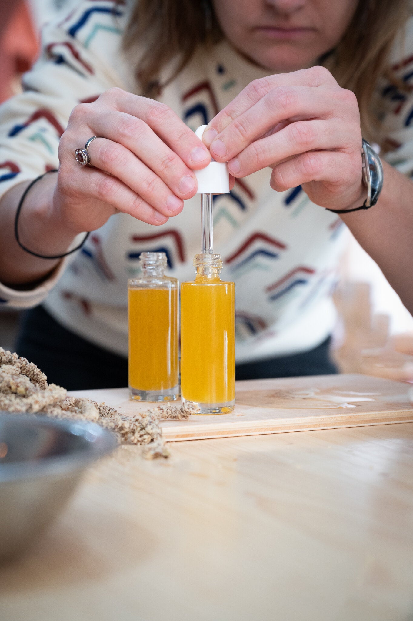 Atelier pour adultes "Je fabrique mon huile pour le corps"